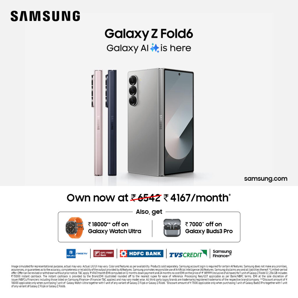 Samsung Galaxy Z Fold 6 offer