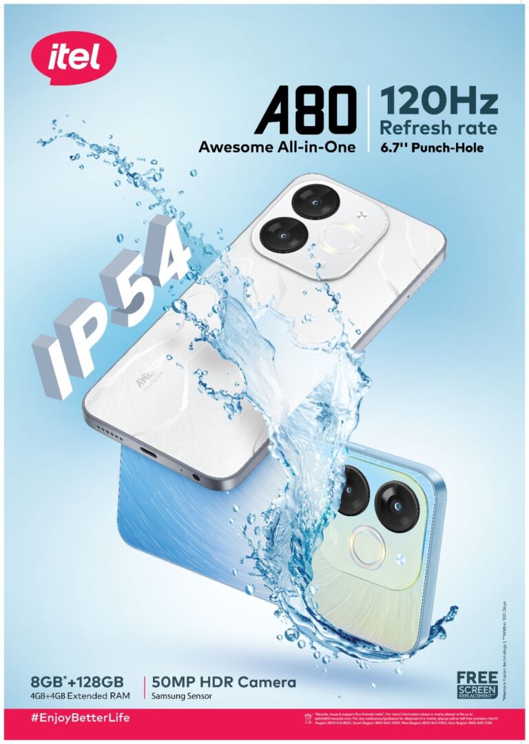 itel-a80-priced-at-rs-6-999-brings-120hz-display-50mp-camera-ip54