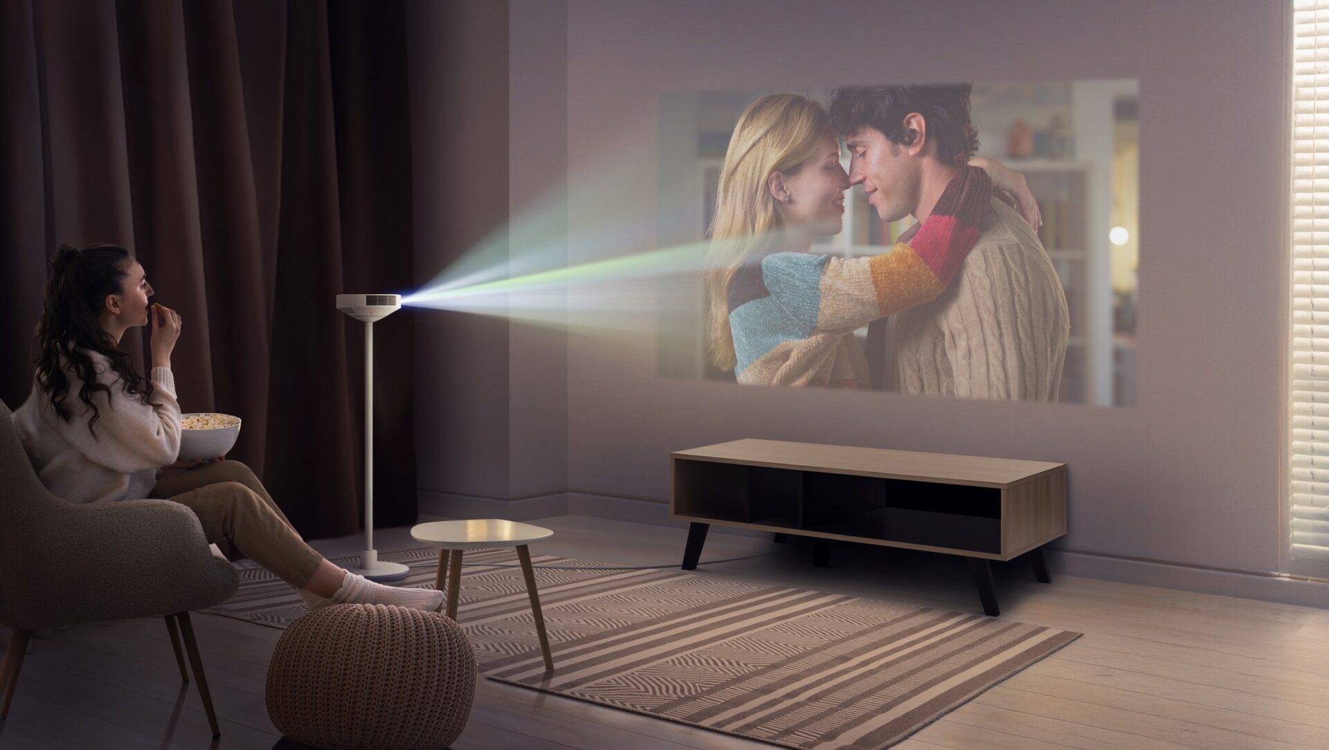 LG unveils CineBeam S PU615U compact 4K projector along with PF600U 3 ...