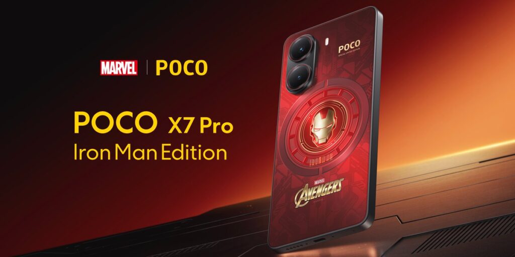 POCO X7 Pro Iron Man Limited Edition