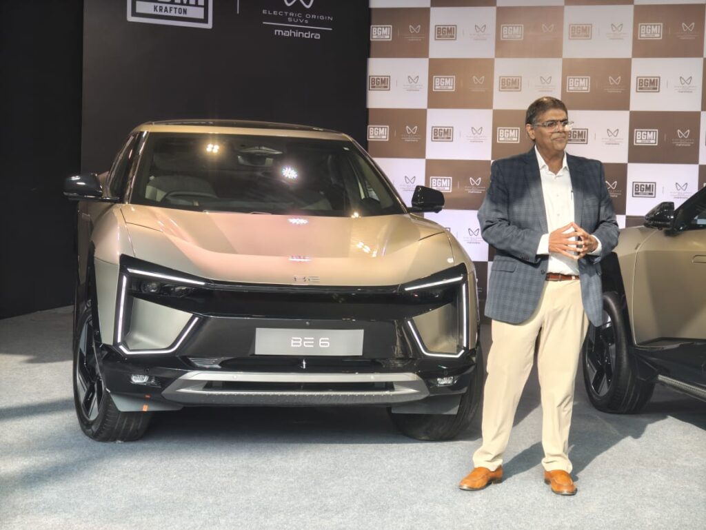 Mahindra BE 6 x BGMI