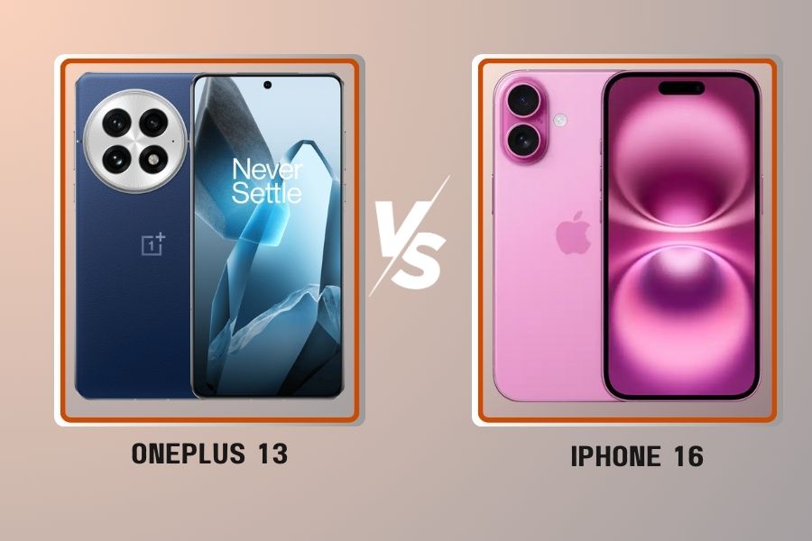 OnePlus 13 vs iPhone 16