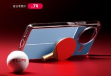 Redmi K80 gets a Limited Edition Table Tennis Case in China Redmi K80 Table Tennis Case