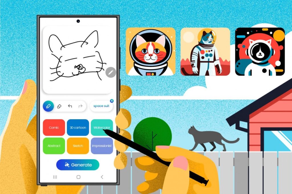 Samsung multimodal Sketch to Image