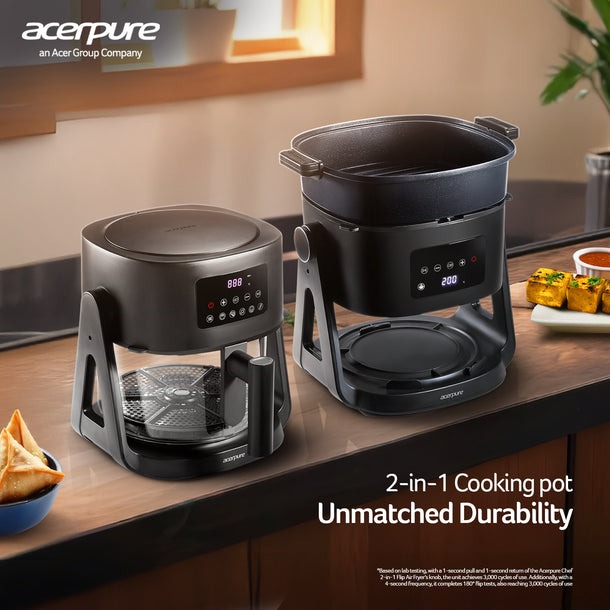 Acerpure Chef 2-in-1 Flip Air Fryer