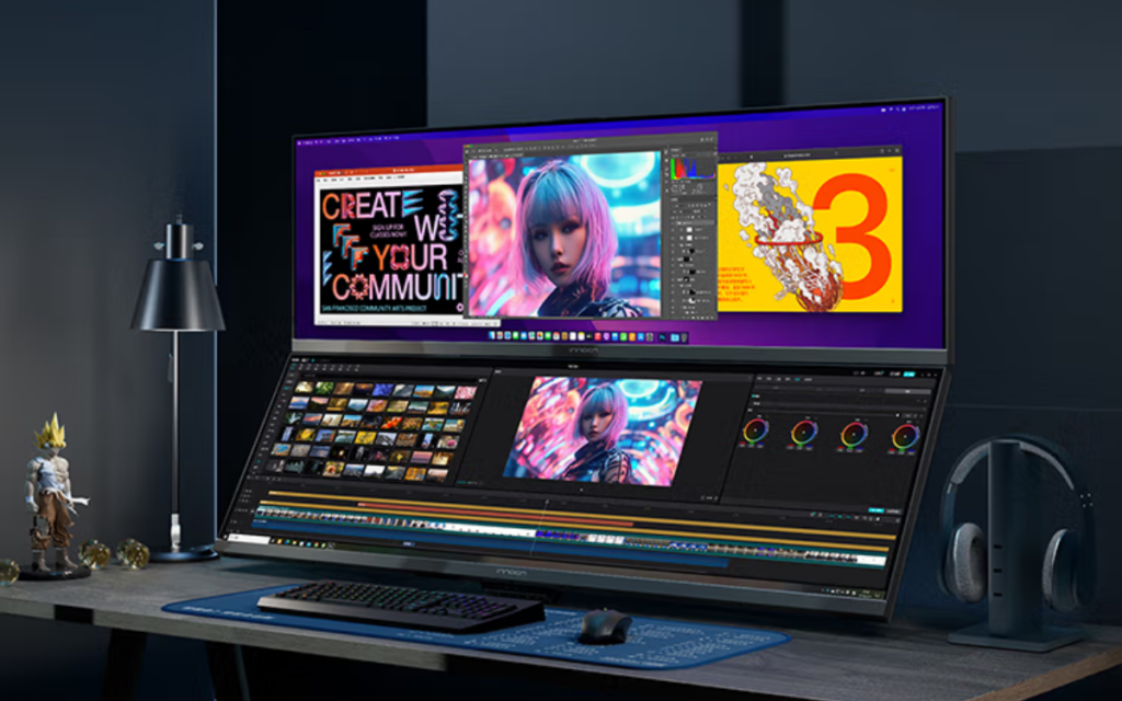 Innocn 44C1G Dual-Screen Monitor