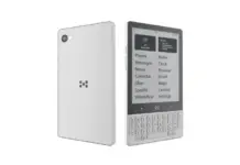 Would you switch to this E-Ink QWERTY smartphone for a simpler digital life? Minimal-Phone