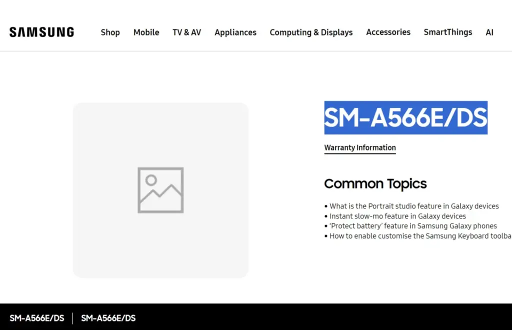 Samsung Galaxy A56 launch
