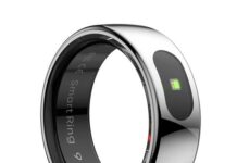 QRing 3 Pro smart ring launched with touchable design, LED alarm QRing 3 Pro