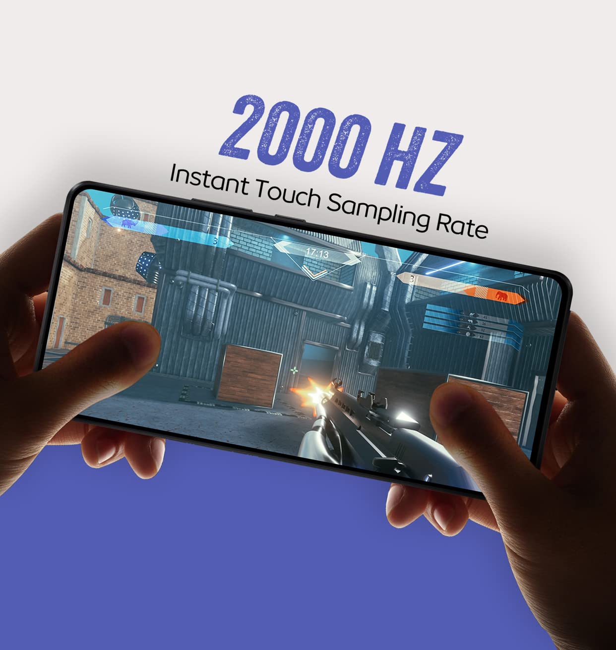 iQOO Neo 10R - 2000Hz instant touch sampling rate 