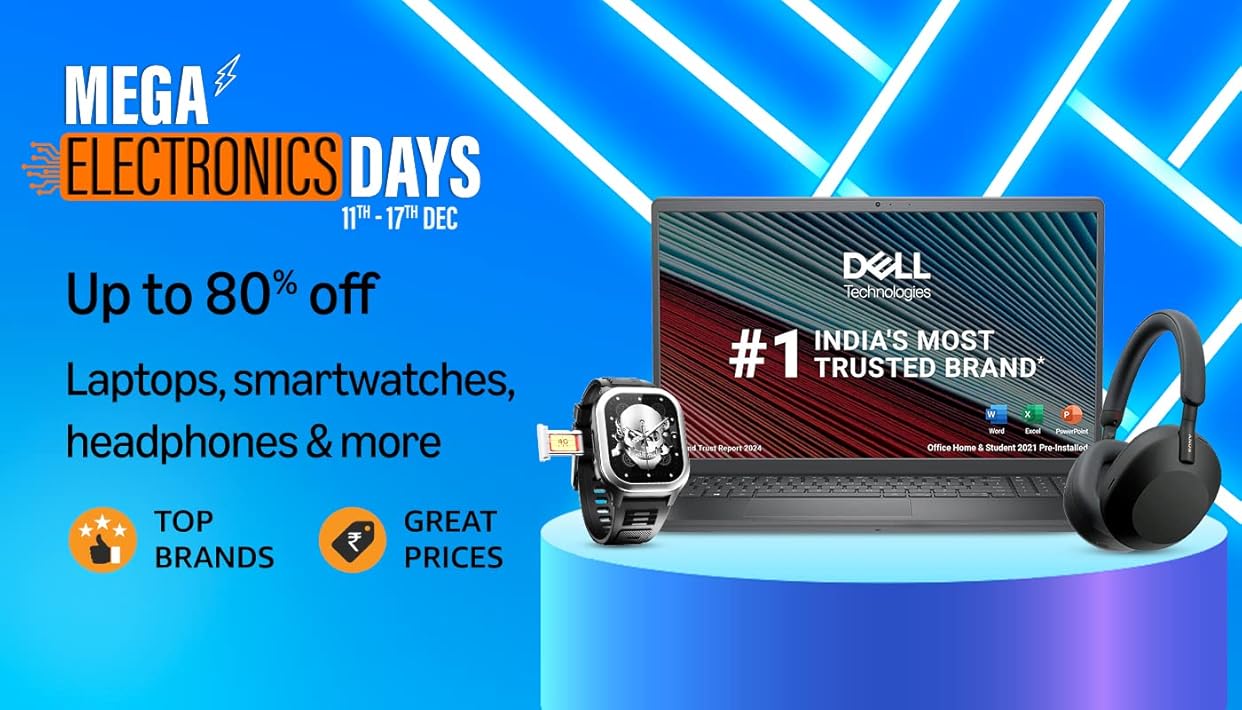 Amazon Mega Electronics sale brings hefty discounts on accessories and ...