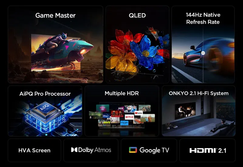 TCL T8C QLED TV