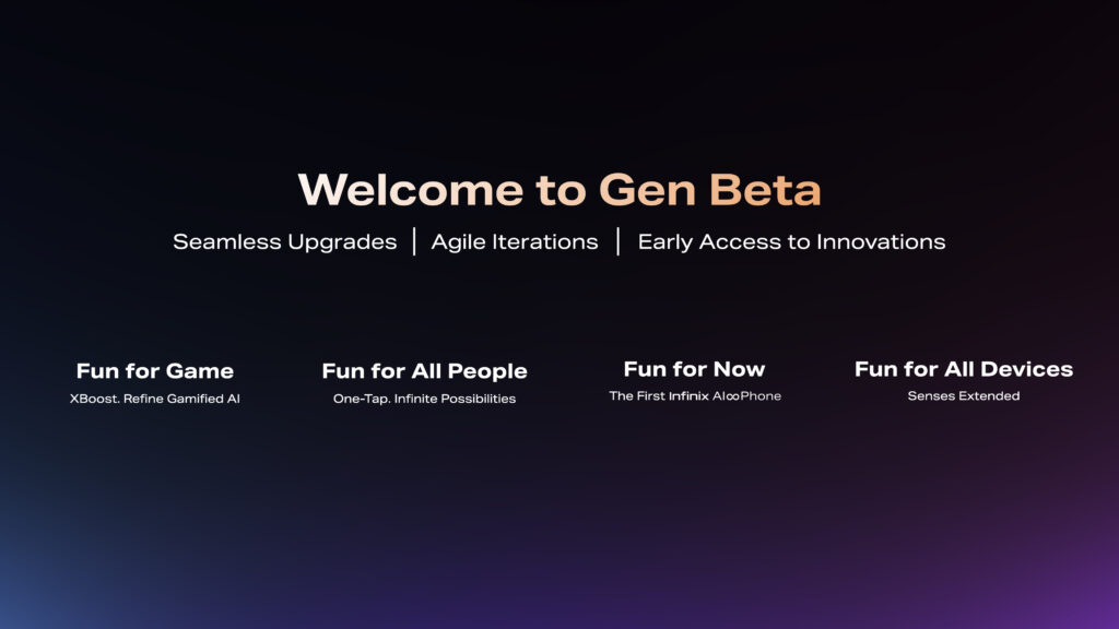 Infinix AI∞ Beta Plan