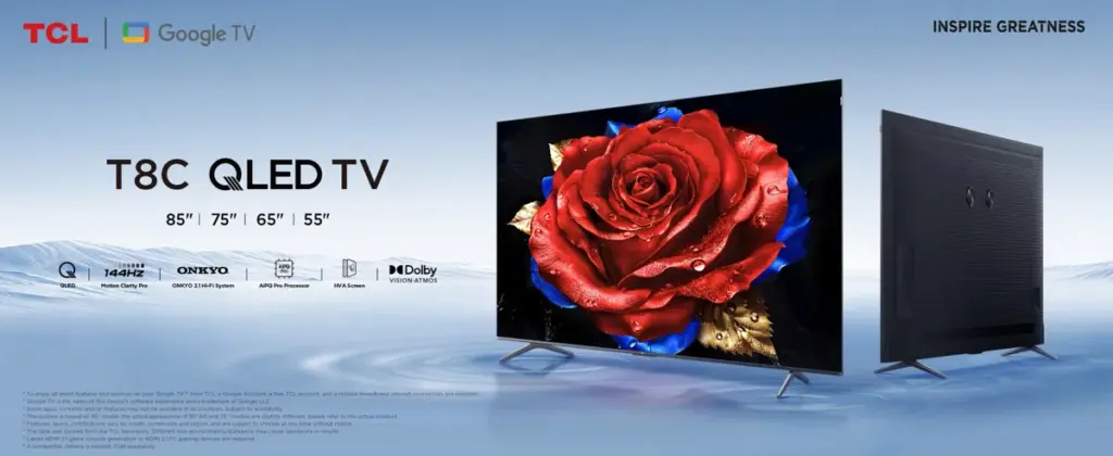 TCL T8C QLED TV