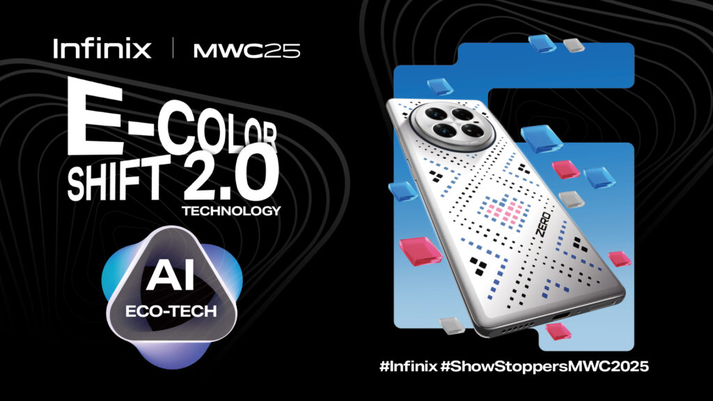 Infinix MWC 2025: E-Color Shift 2.0