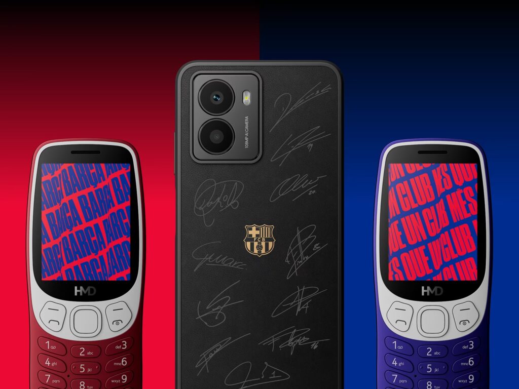 HMD Barça 3210 and HMD Barça Fusion