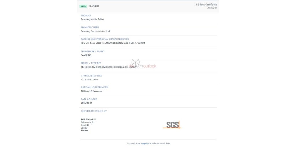 Samsung Galaxy Tab S10 FE