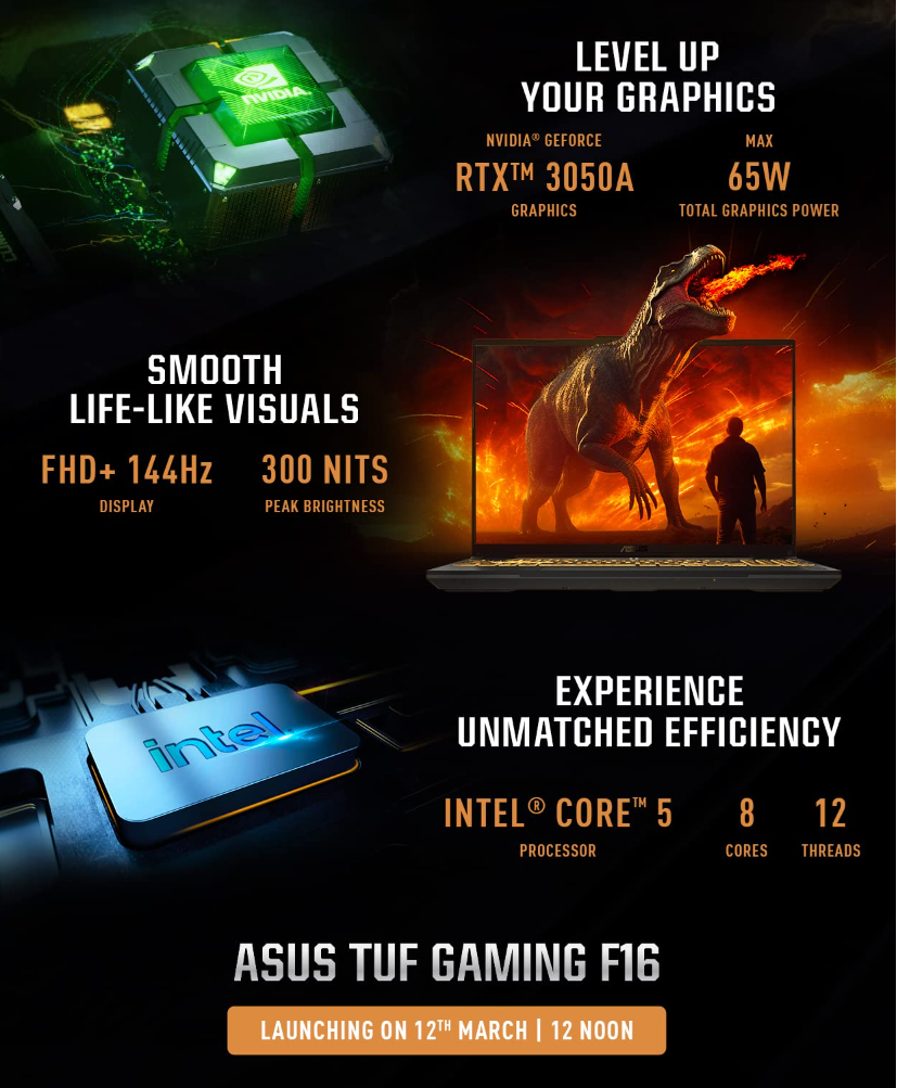 ASUS TUF Gaming F16 Laptop