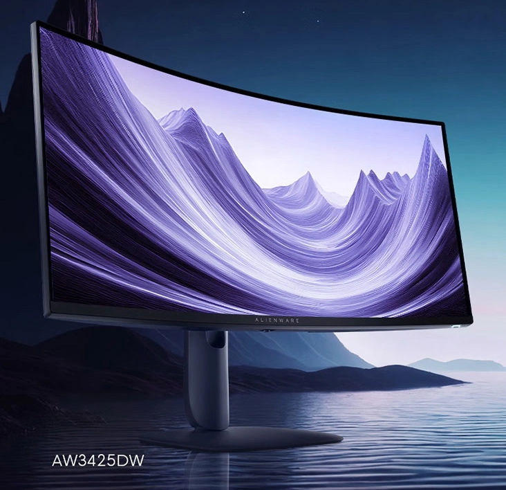 未使用新品Alienware 34 AW3425DW QD-OLED 240Hz Alienware AW3425DW 34