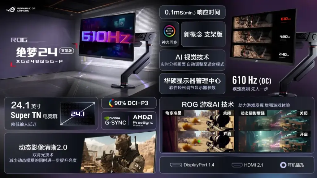 Asus ROG Strix XG248Q5G-P
