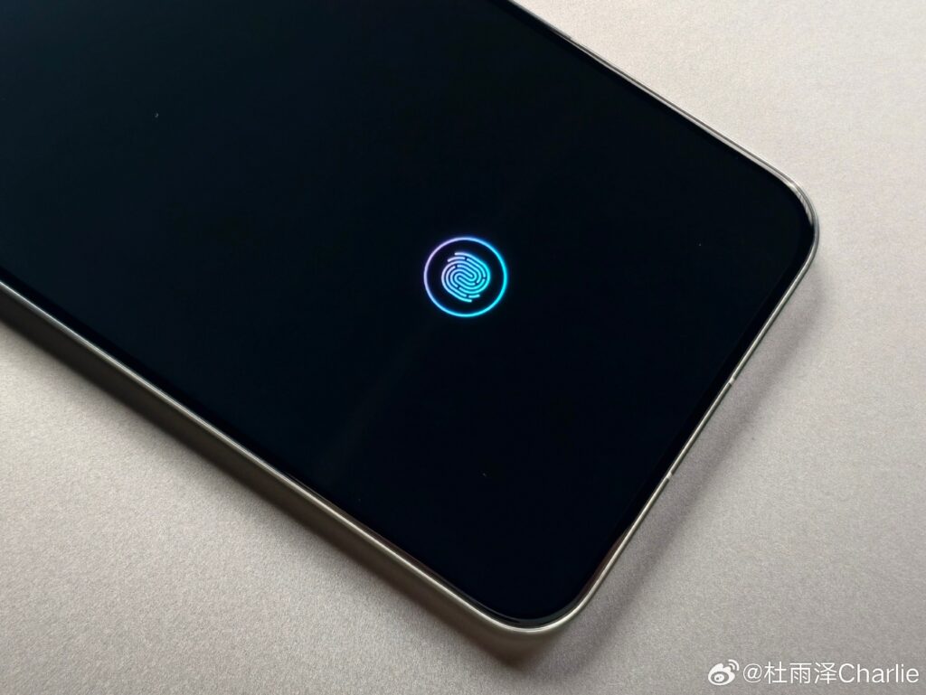 Honor GT Pro ultrasonic fingerprint sensor
