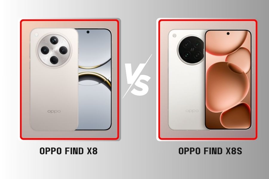 Oppo Find X8 vs Find X8s