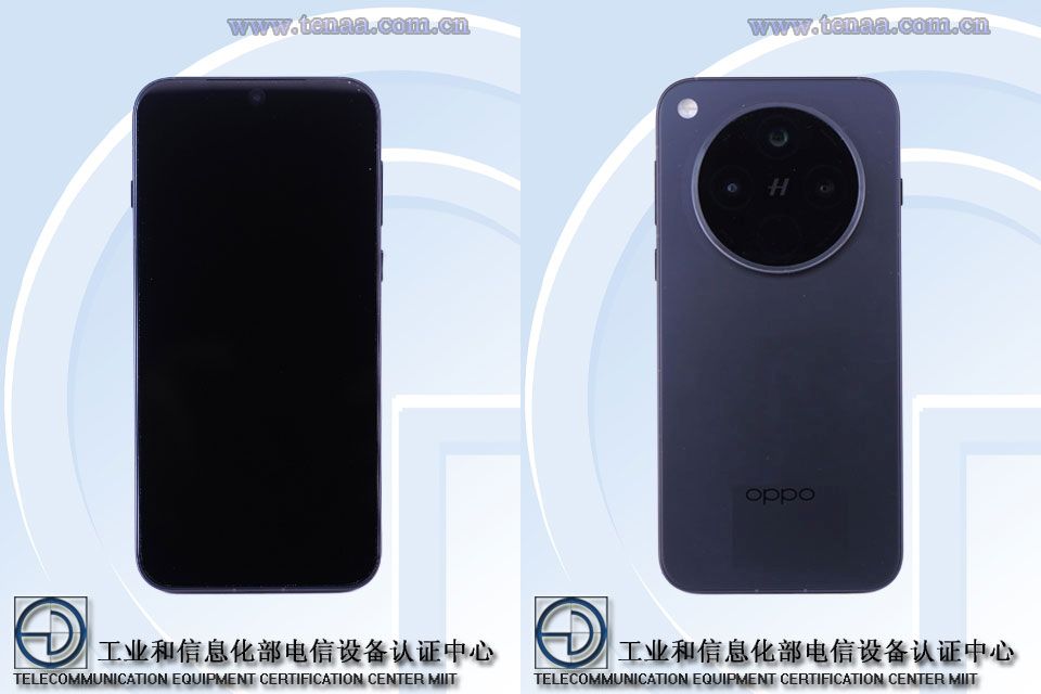 Oppo Find X8s Plus TENAA images