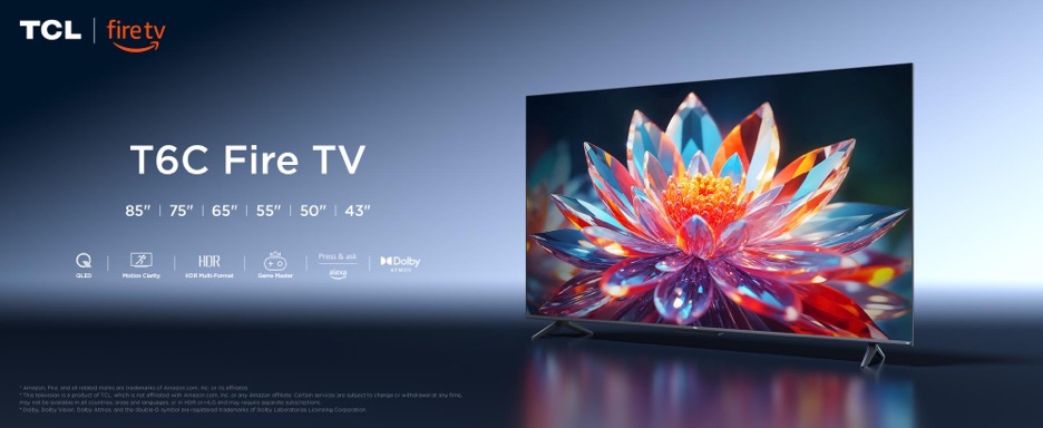 TCL T6C-UK QLED TVs