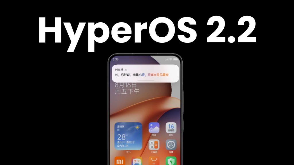 Xiaomi HyperOS 2.2