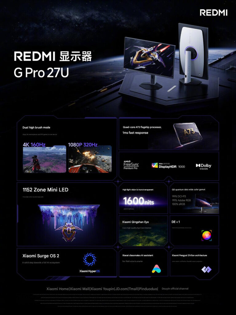 Redmi Monitor G Pro 27U