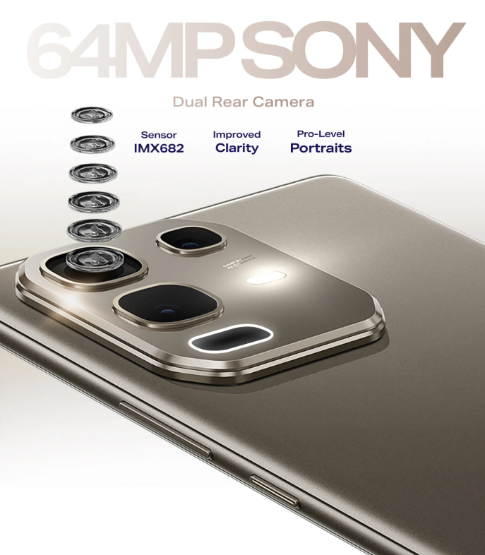 Infinix Note 50s 64MP Sony IMX682 camera - XPRS Egypt