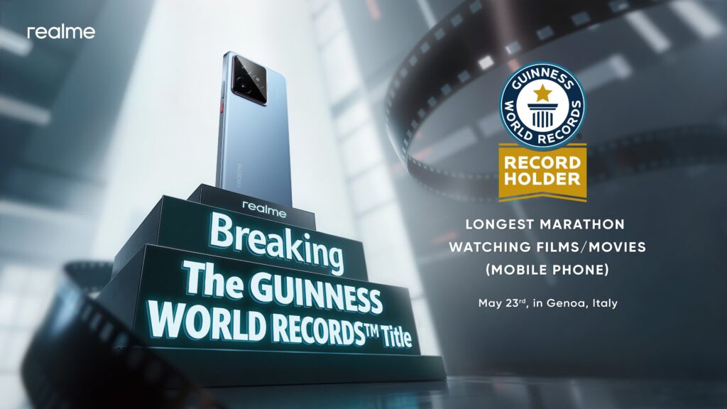 Realme GT 7 achieves Guinness World Record