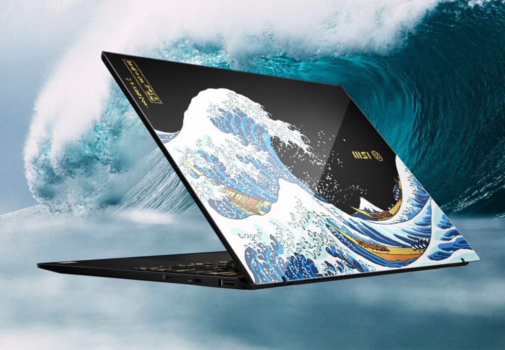 MSI Prestige 13 AI+ Ukiyo-e Edition