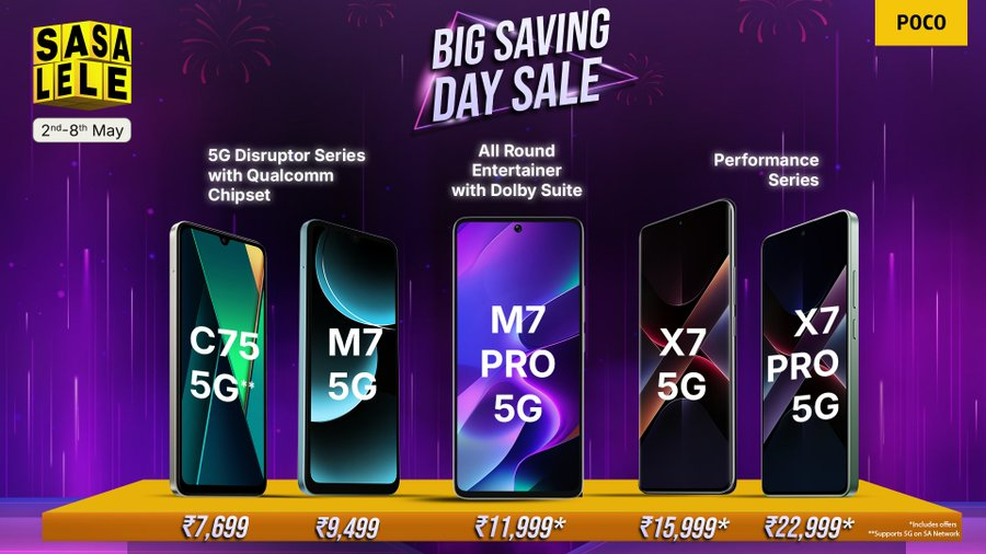 Poco Big Savings Day sale