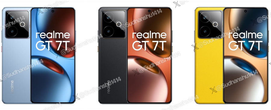 Realme GT 7T Renders