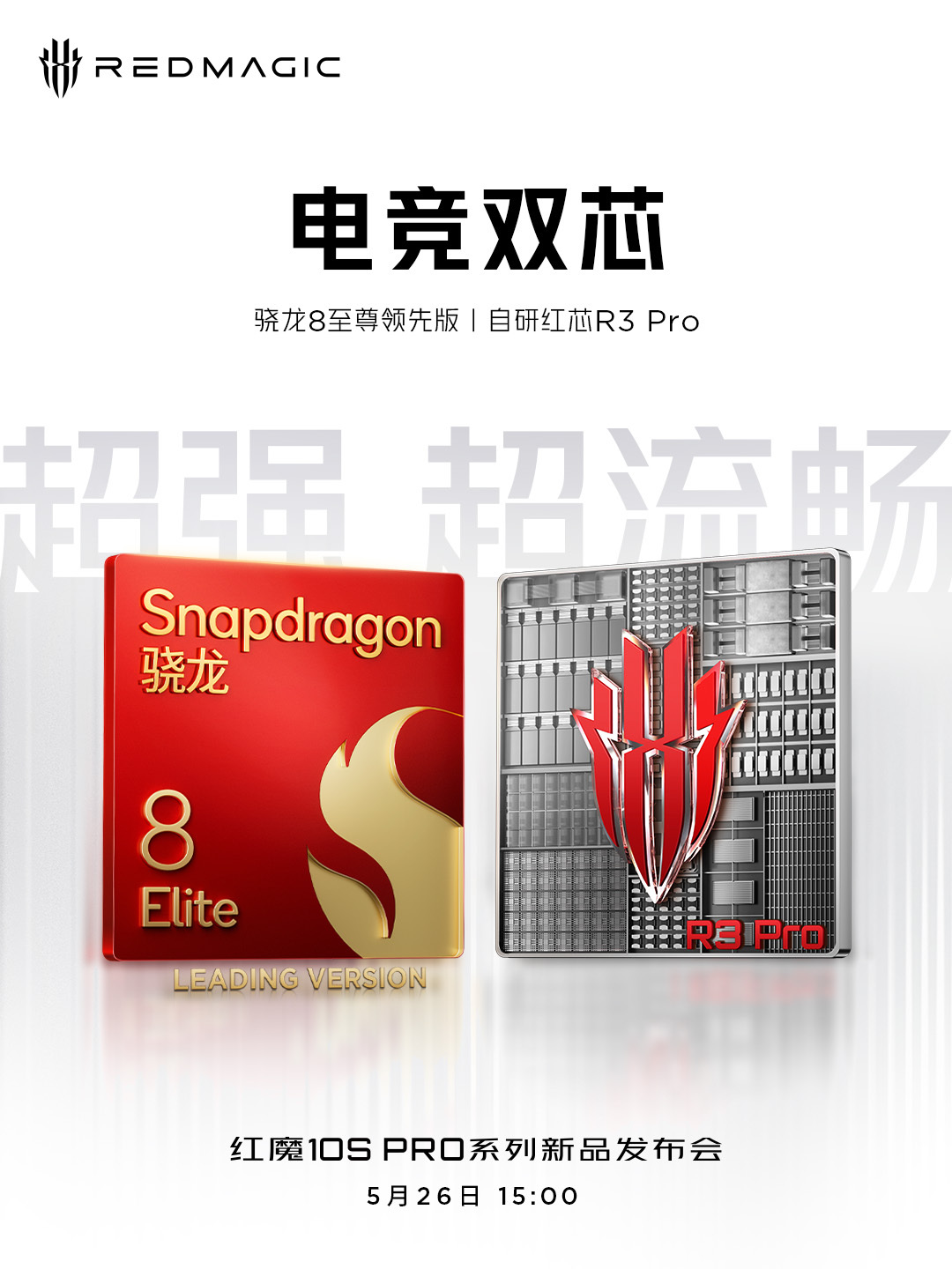 Red Magic 10S Pro Snapdragon 8 Elite Leading Version, Red Core R3 Pro chip