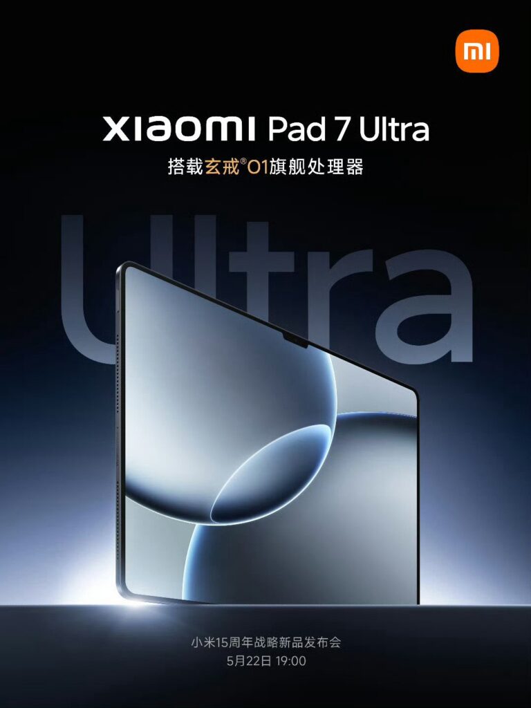 Xiaomi Pad 7 Ultra to ffeature Xring O1