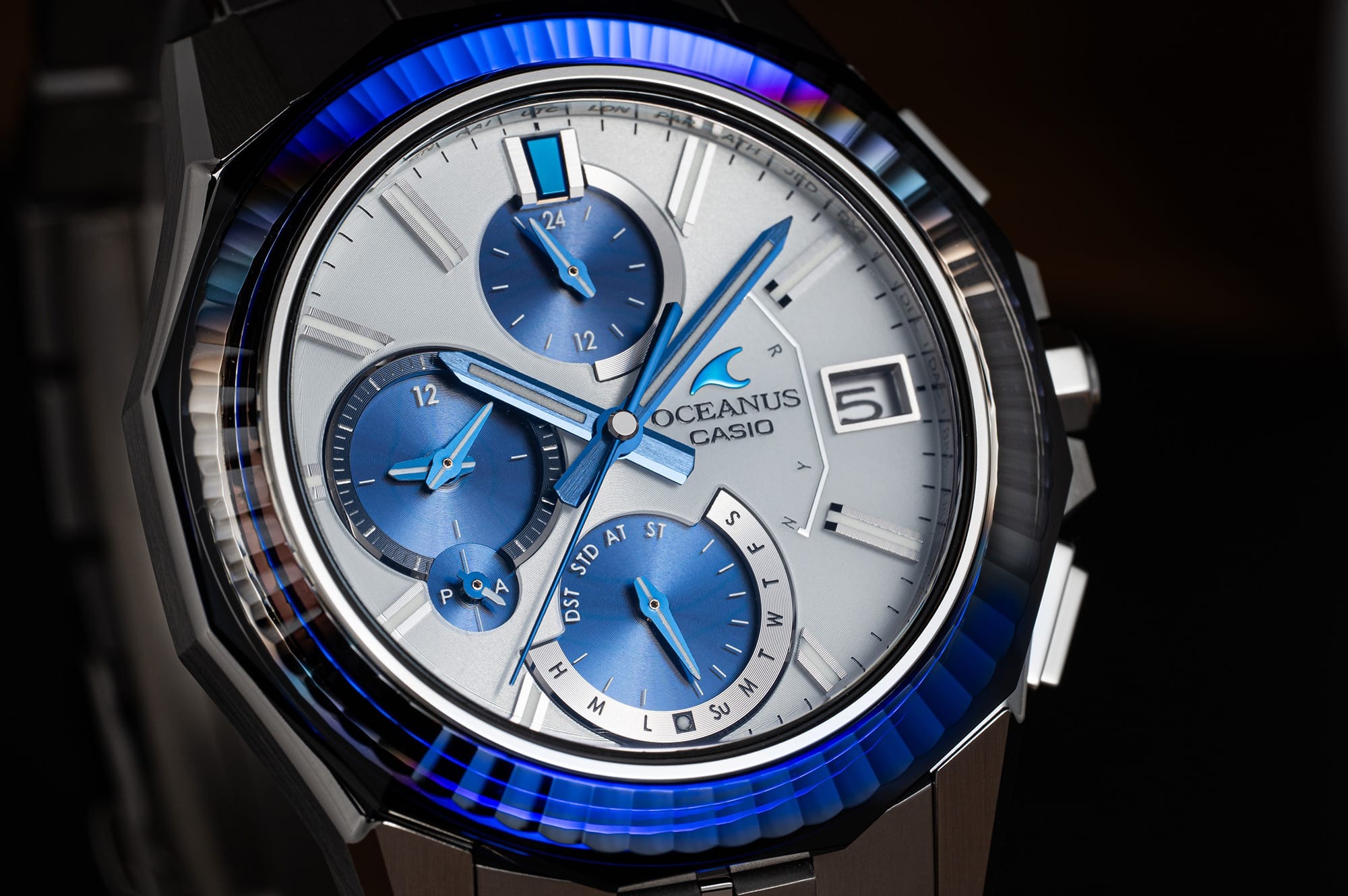 Casio Oceanus Manta OCW-S6000PB Announced with Sapphire Bezel and