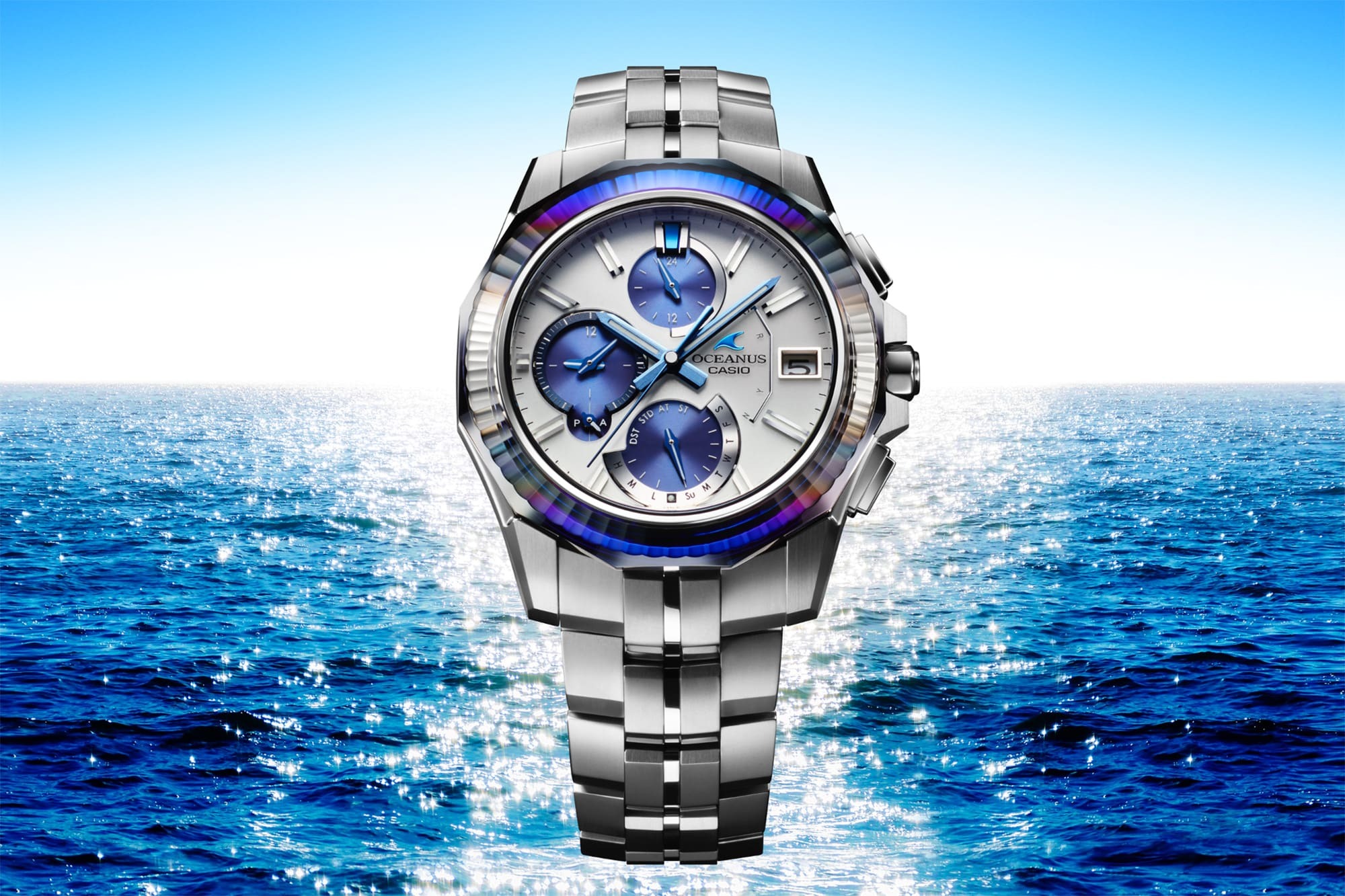 Casio Oceanus Manta OCW-S6000PB Announced with Sapphire