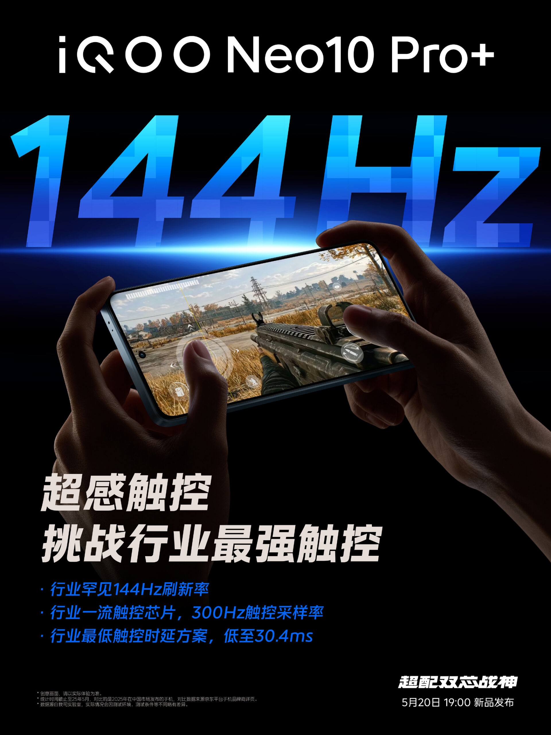iQOO Neo 10 Pro+ display specs