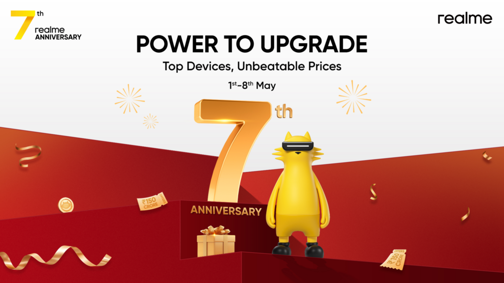 Realme 7th anniversay sale
