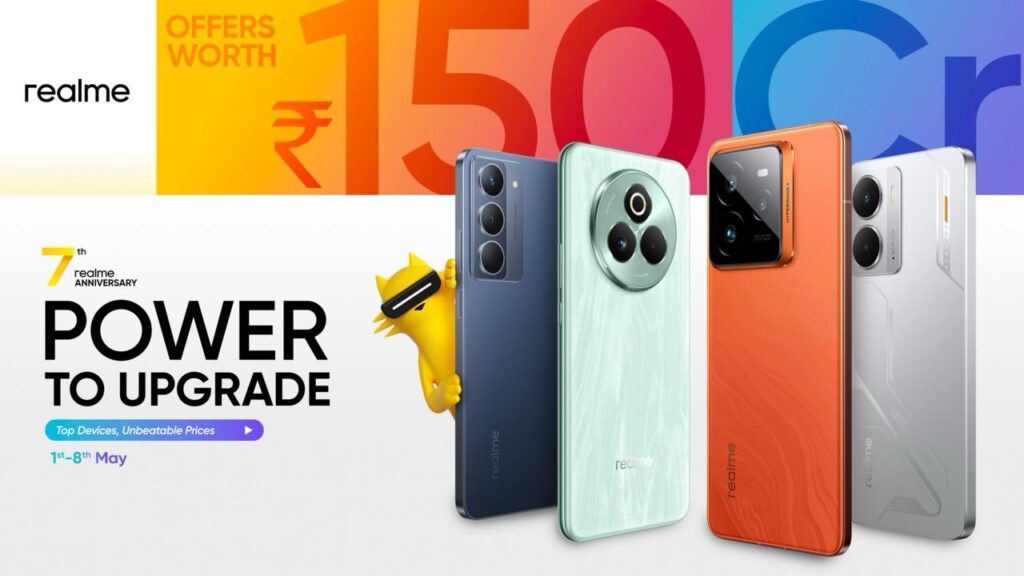 Realme 7th anniversay sale