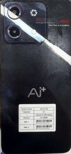 AI Plus Nova 2 5G leaked image