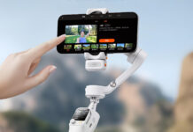 This smartphone gimbal has a touchscreen remote, AI tracking, 360° rotation & its own fill light Hohem V3 Ultra Gimbal