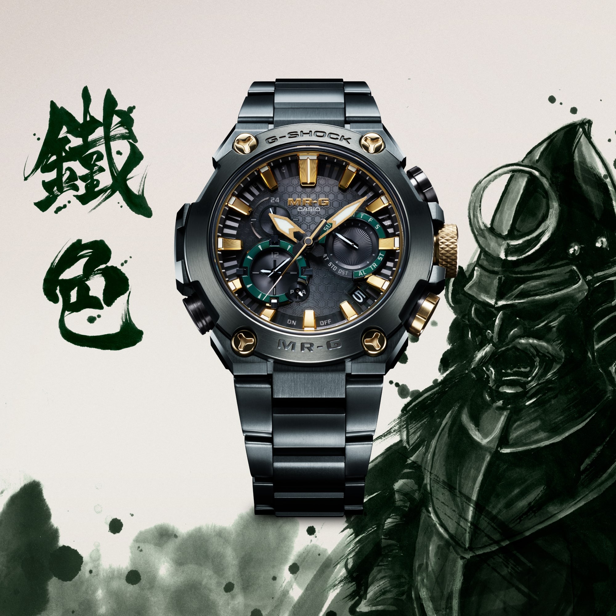 その他 Mr.G Casio's MR-G Kurogane-Iro G-Shock Watches Featuring Premium