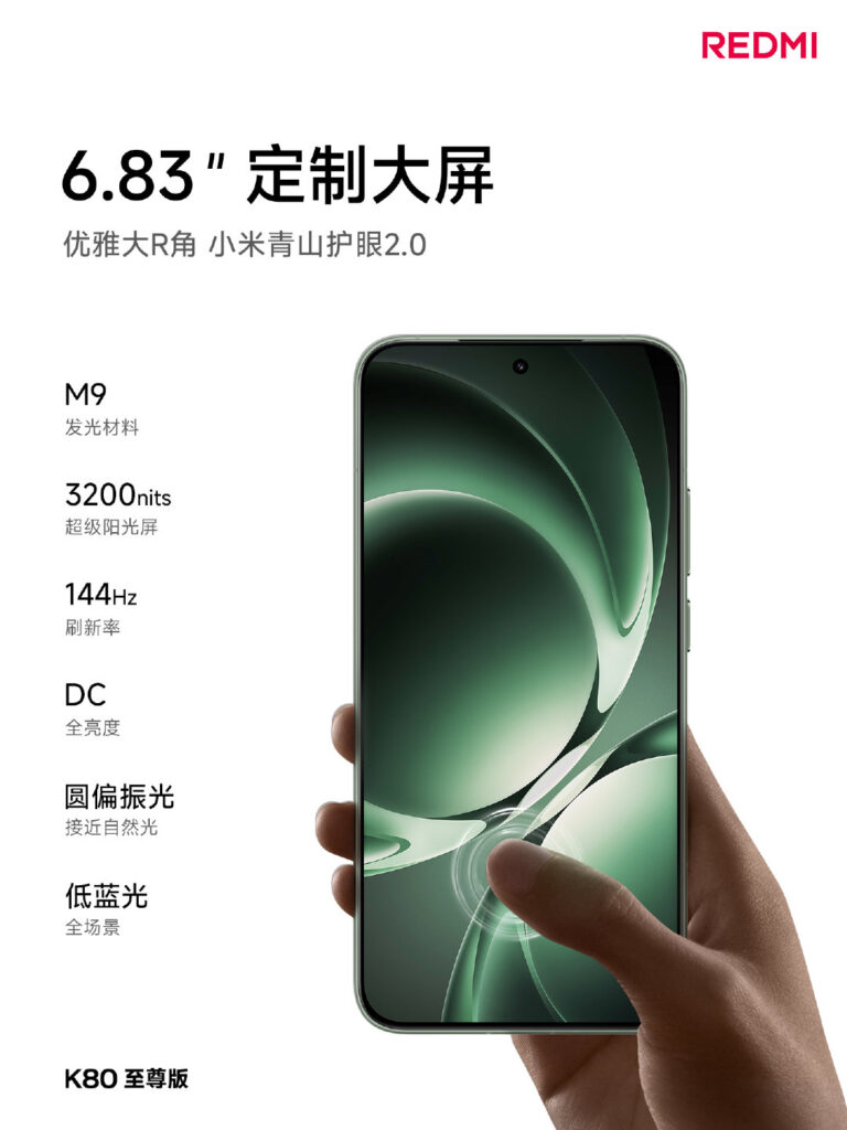 Redmi K80 अल्ट्रा स्पेक्स