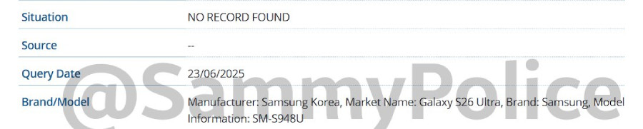 Samsung Galaxy S26 Edge dan Ultra muncul di database IMEI