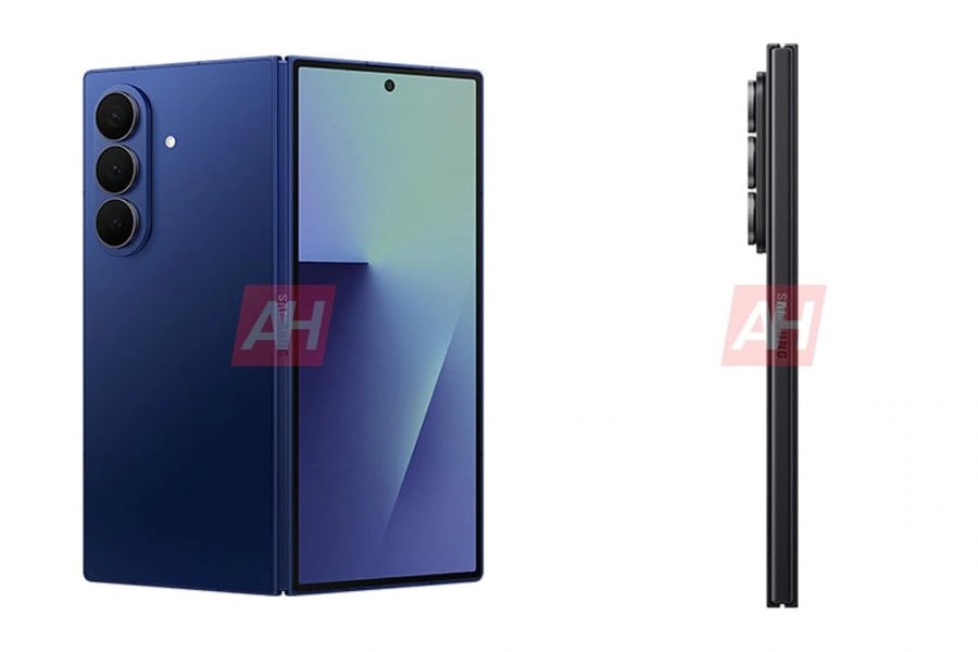 Samsung Galaxy Z Fold 7 renders
