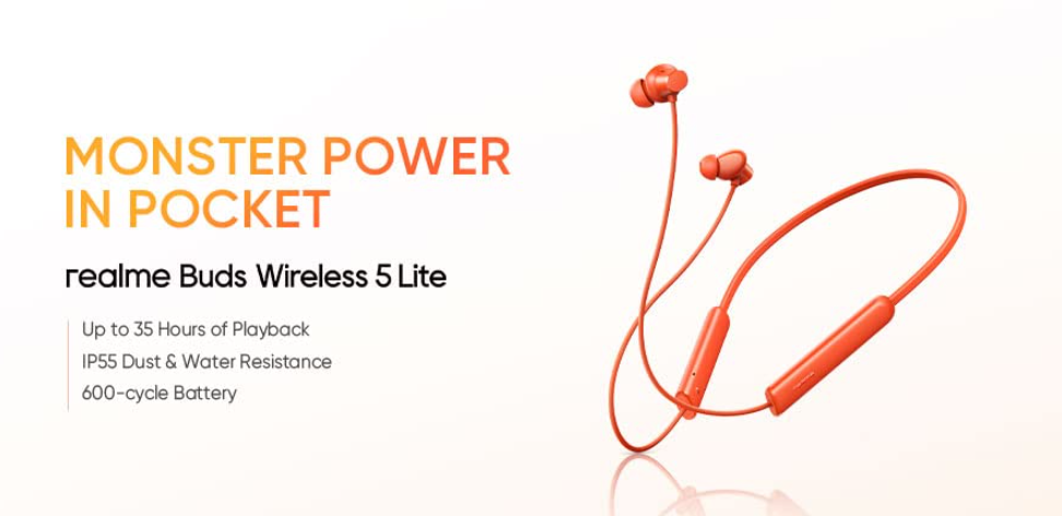 realme Buds Wireless 5 Lite