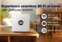 Reliance Jio Launches AX6000 Wi-Fi 6 Router with 6 Gbps Speed and Mesh Support Reliance Jio AX6000